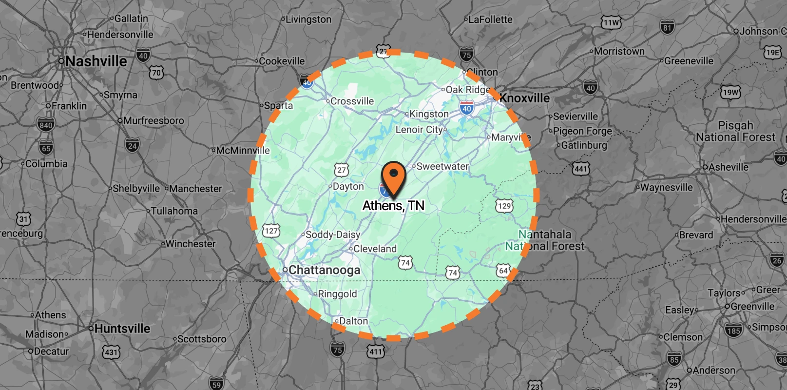 map full width